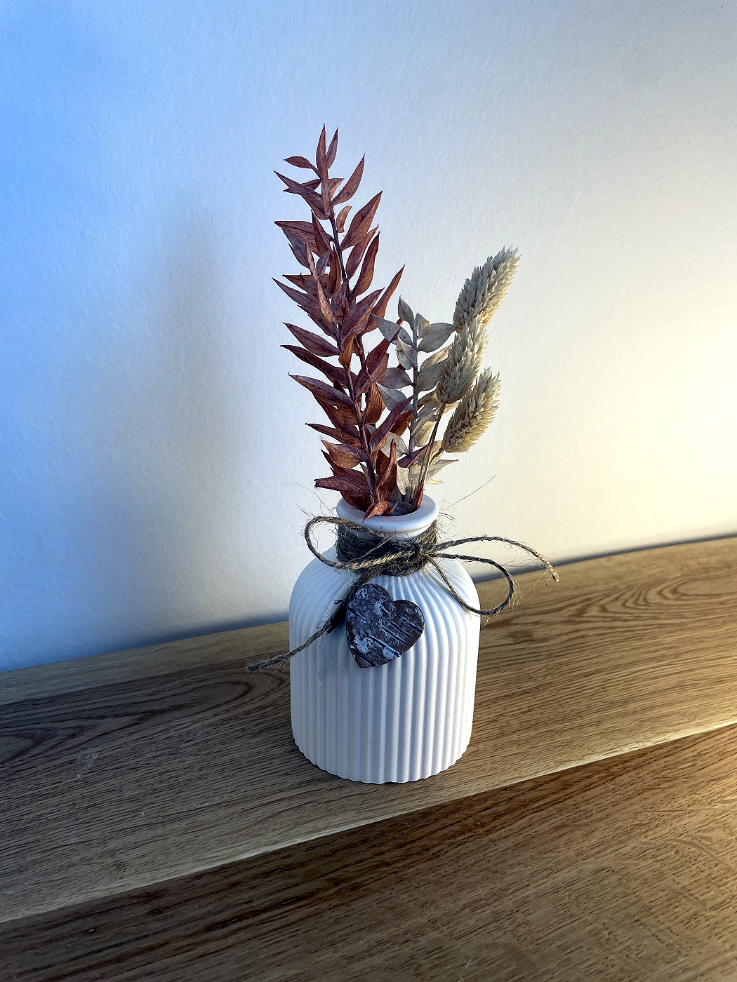 Vase mit Deko